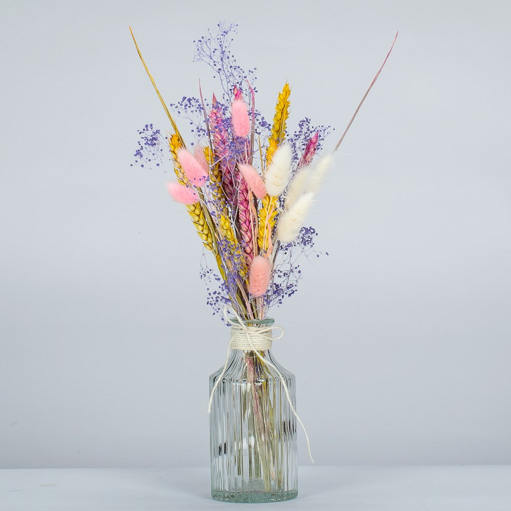 Small Colourful Dried Flower Arrangement
