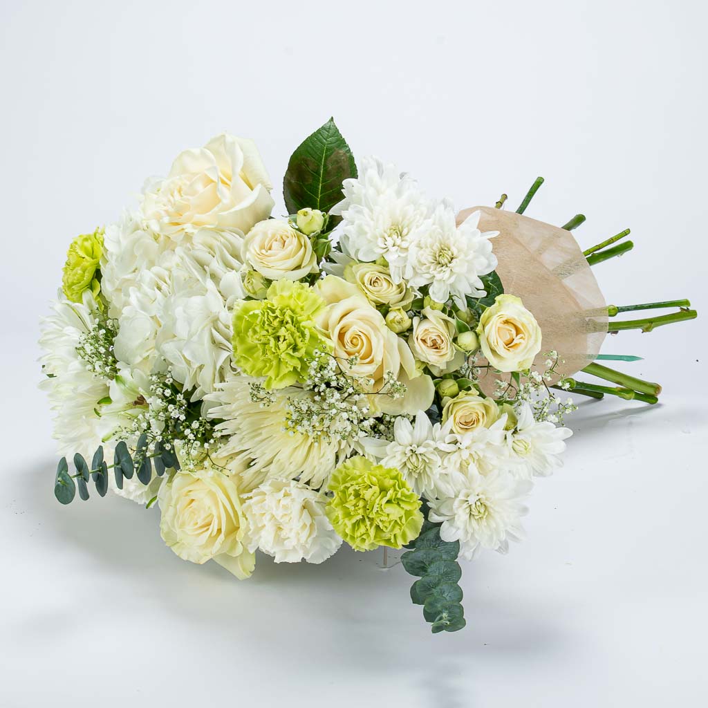 Large White Sympathy Bouquet