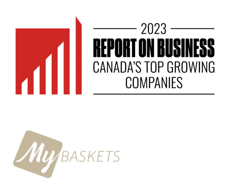 My Baskets top growing companies award 2023