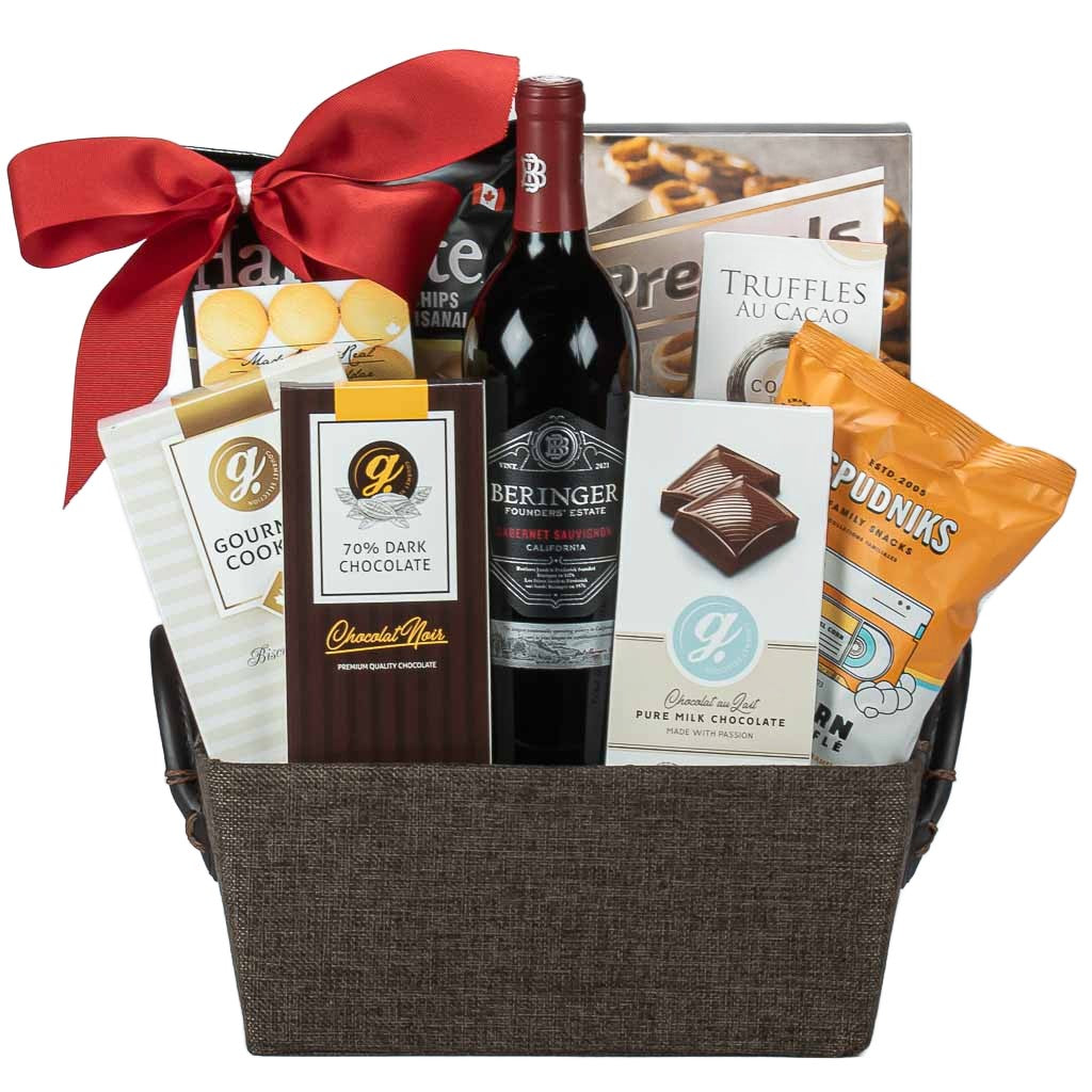 Christmas Wine Baskets Premium