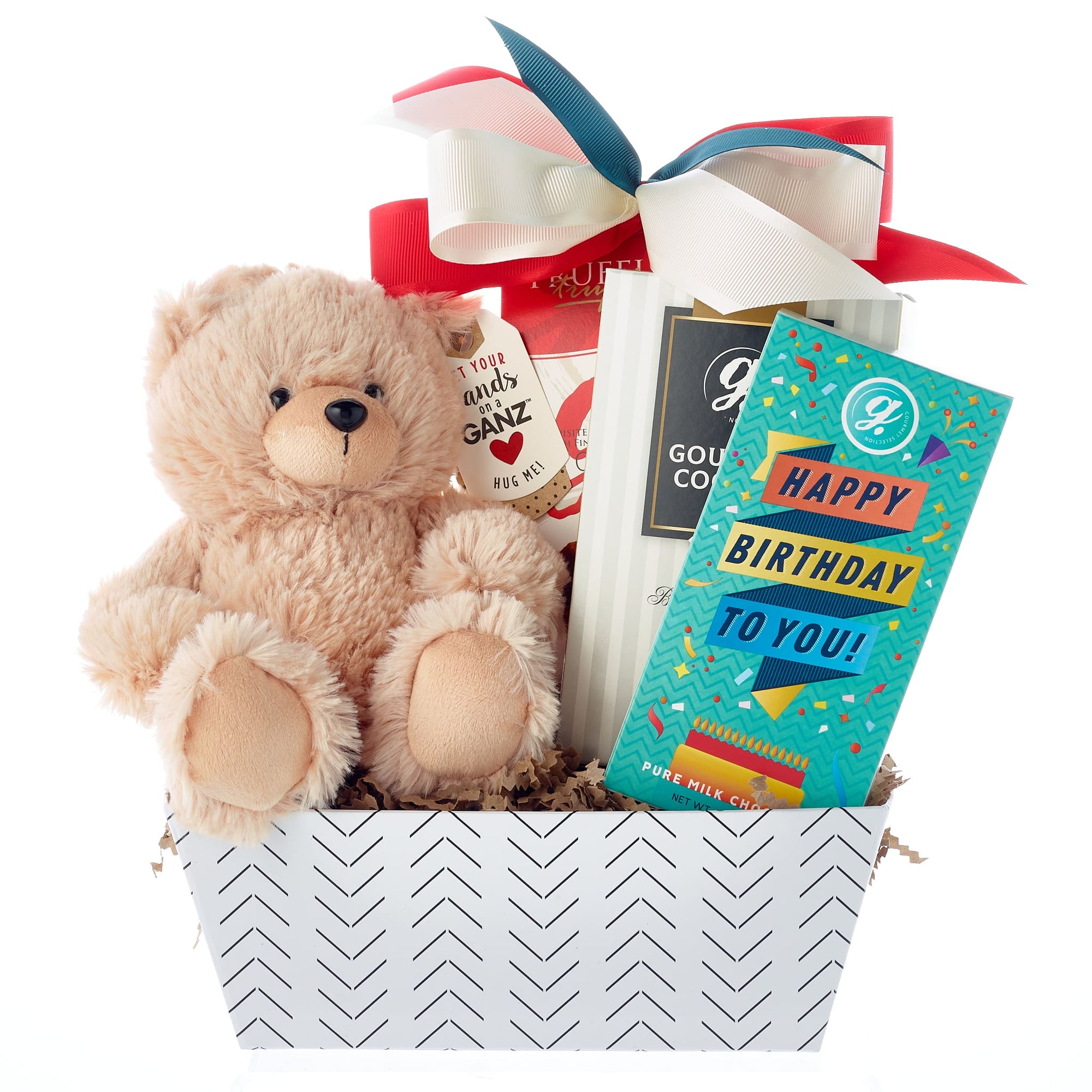 Birthday Gift Baskets With Bear