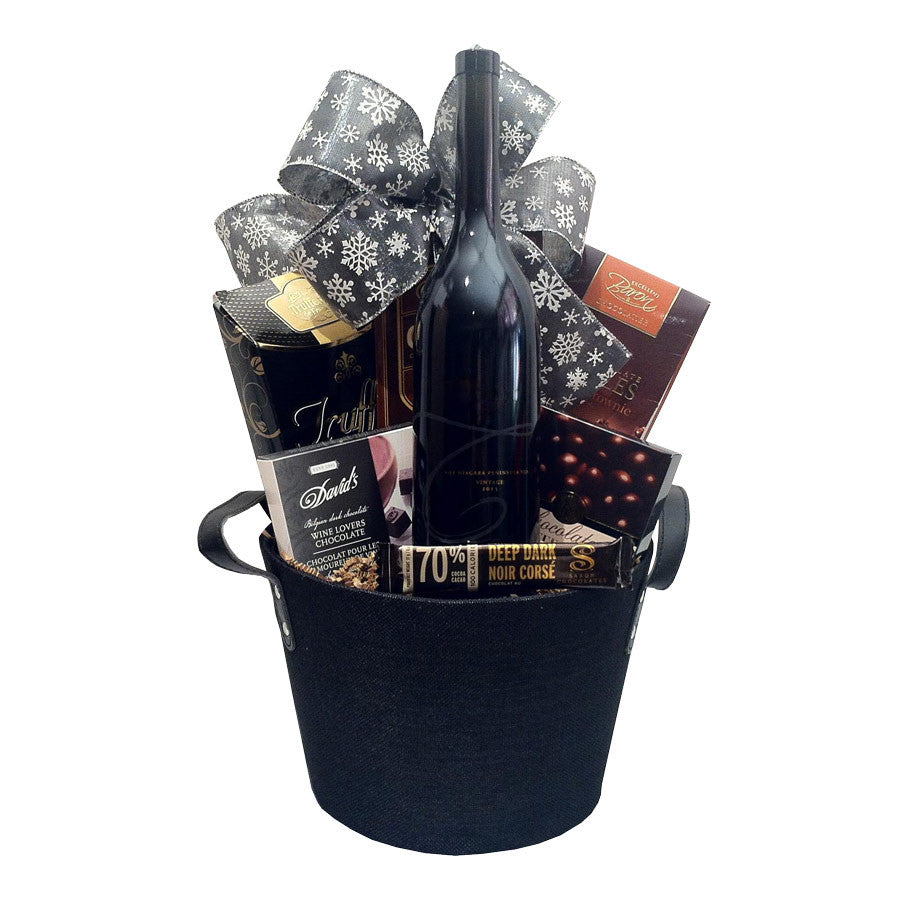 Red wine gift baskets