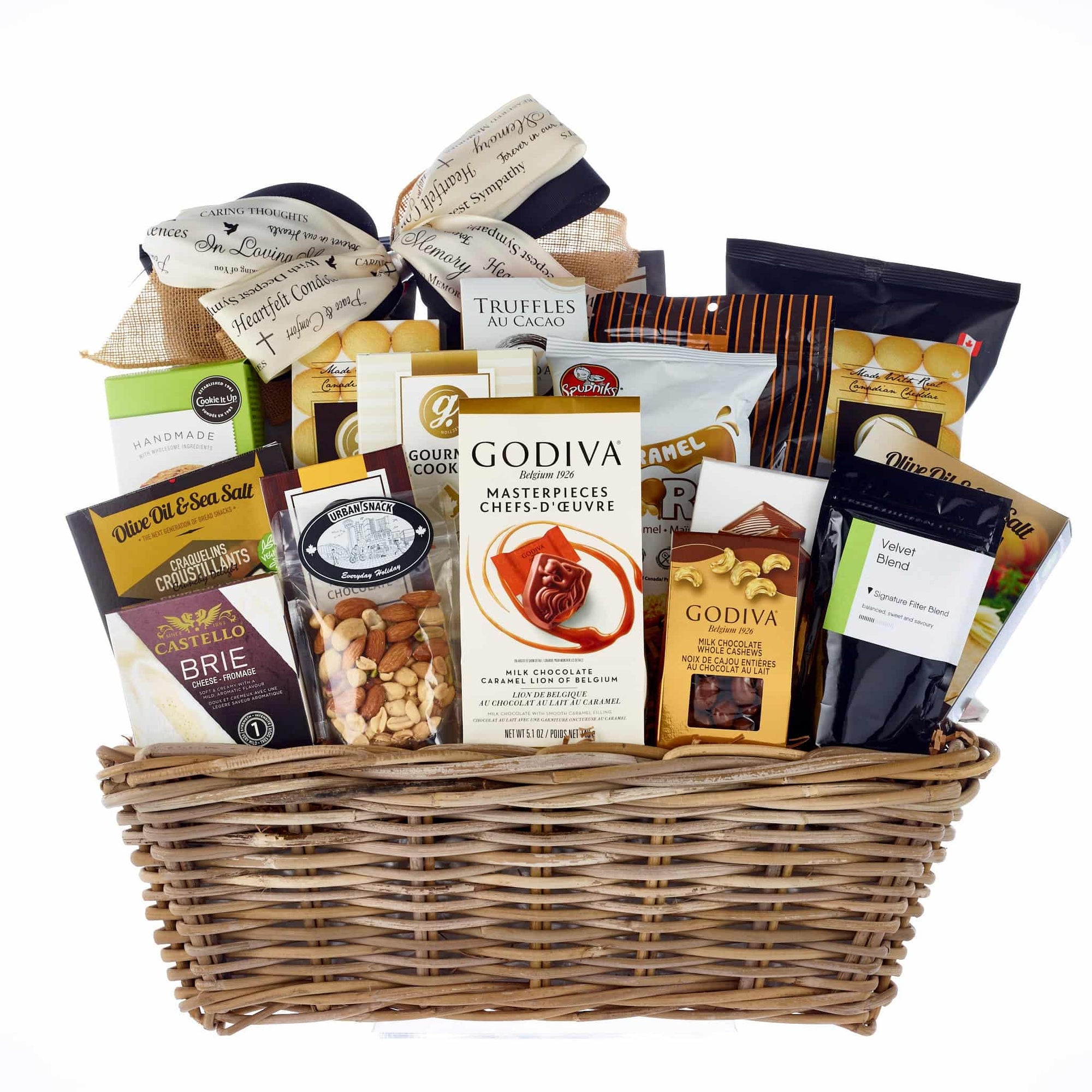 Condolences Gift Baskets Delivery Canada