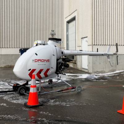 Gift delivery by drones