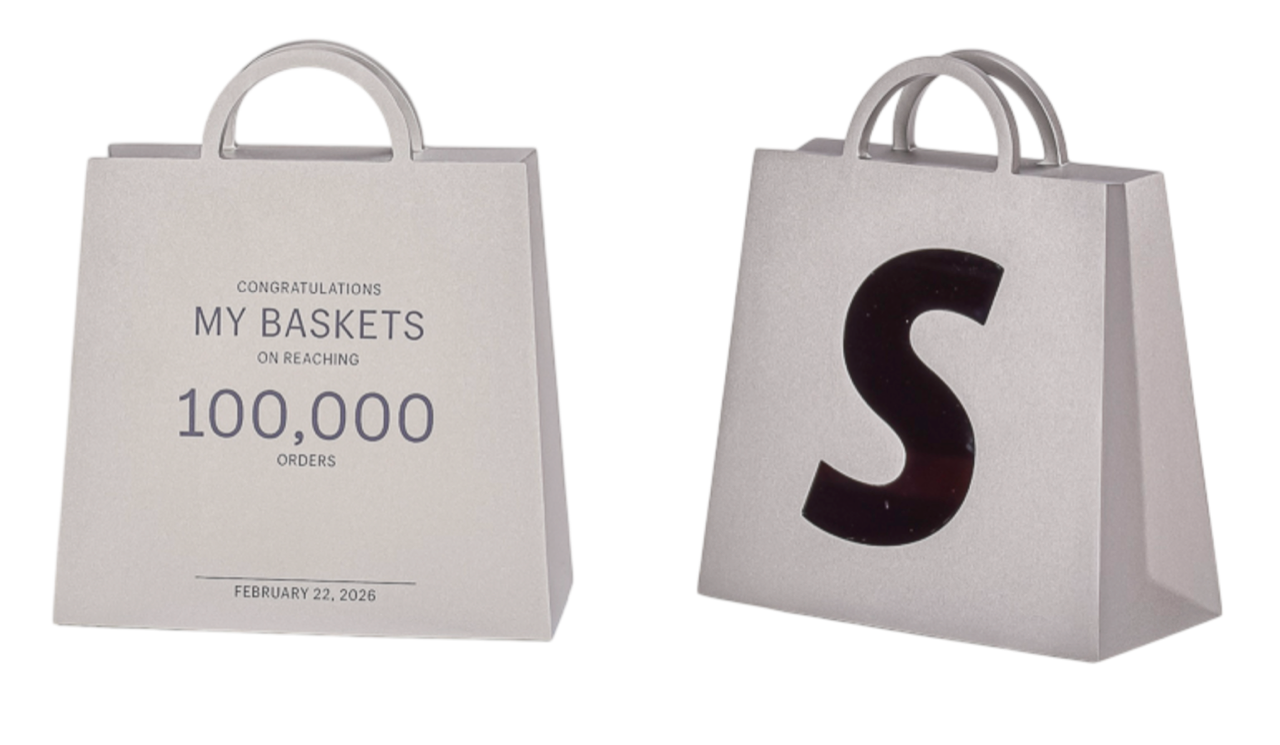 100,000 Reasons to Celebrate: My Baskets Wins the Shopify Silver Milestone Award