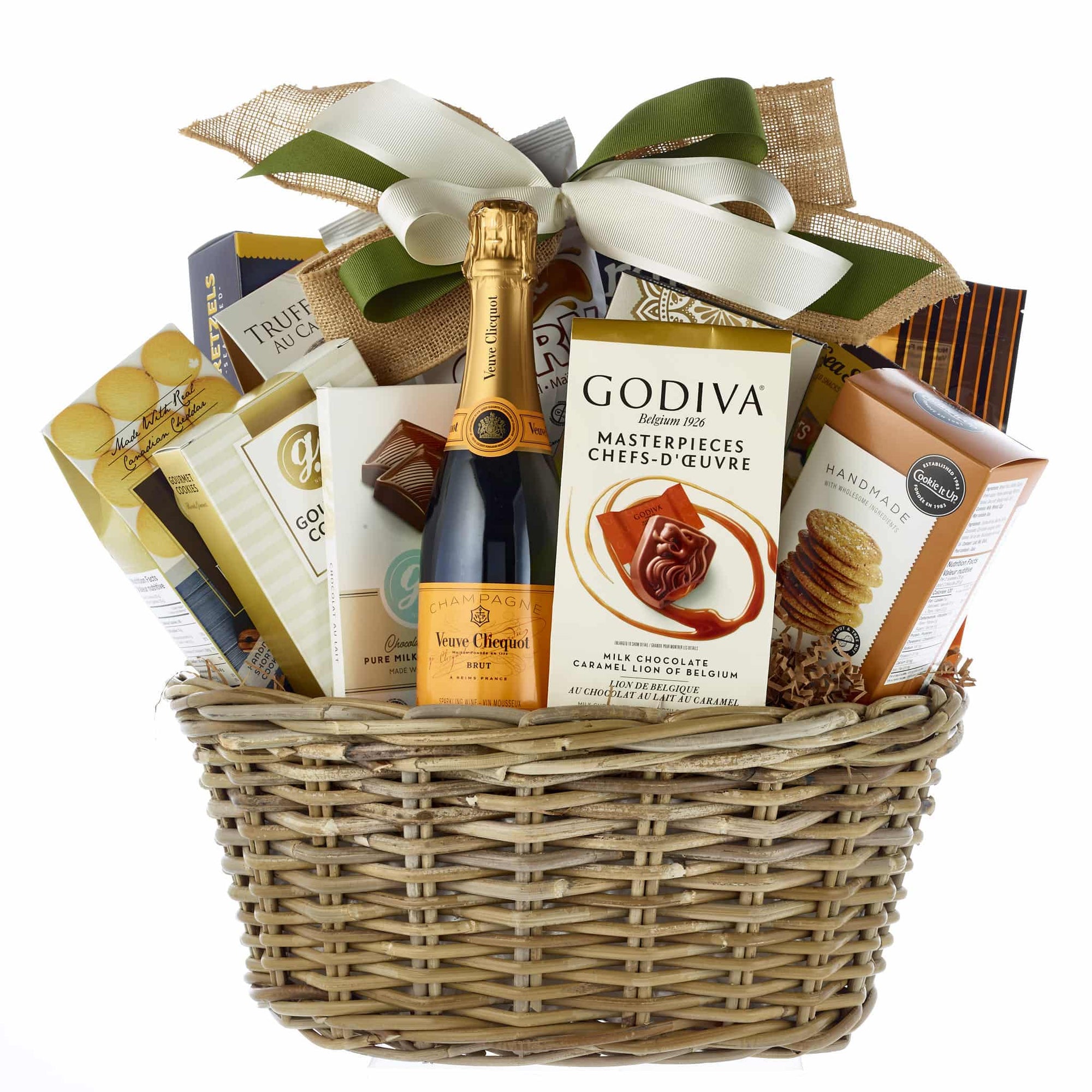 Christmas Gift Baskets With Champagne