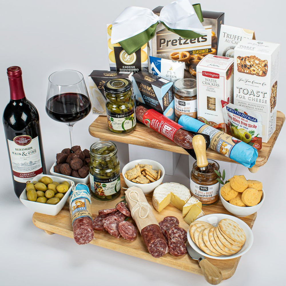 Cheese Board and Charcuterie Gift Baskets MY BASKETS