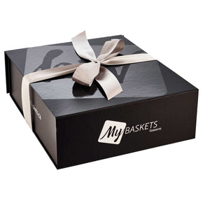 Black Gift Box With Satin Bow 
