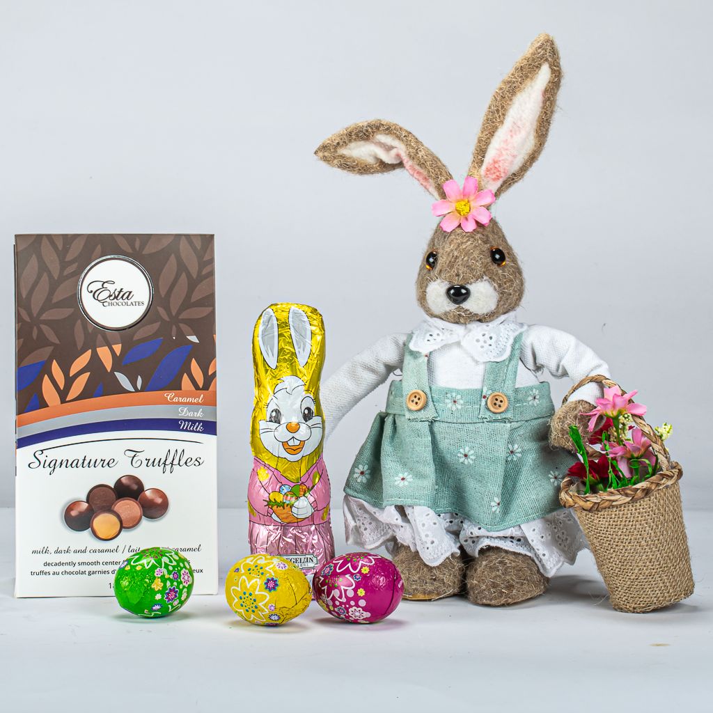 Chocolate Bunny Eggs And Truffles