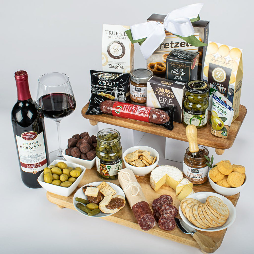 Cheese Board and Charcuterie Gift Baskets - MY BASKETS