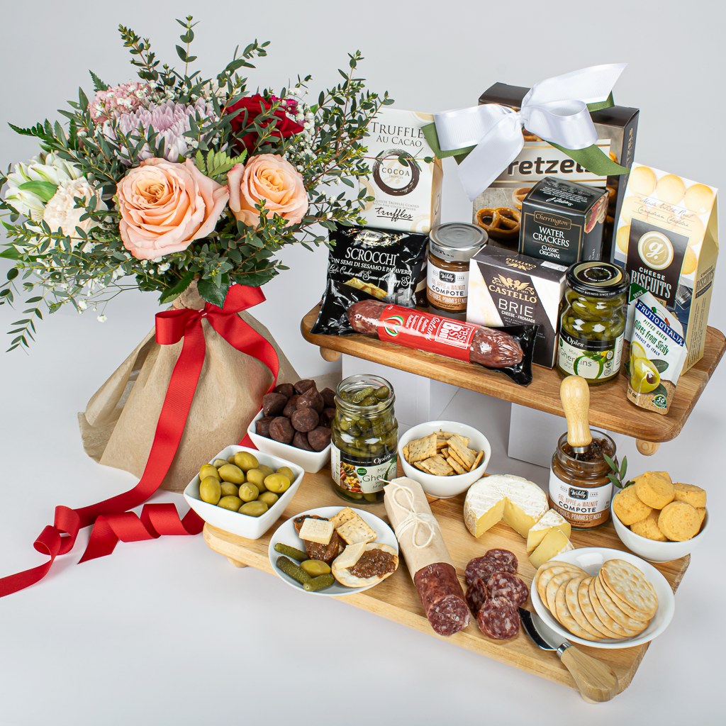 Cheese Board and Charcuterie Gift Baskets - MY BASKETS