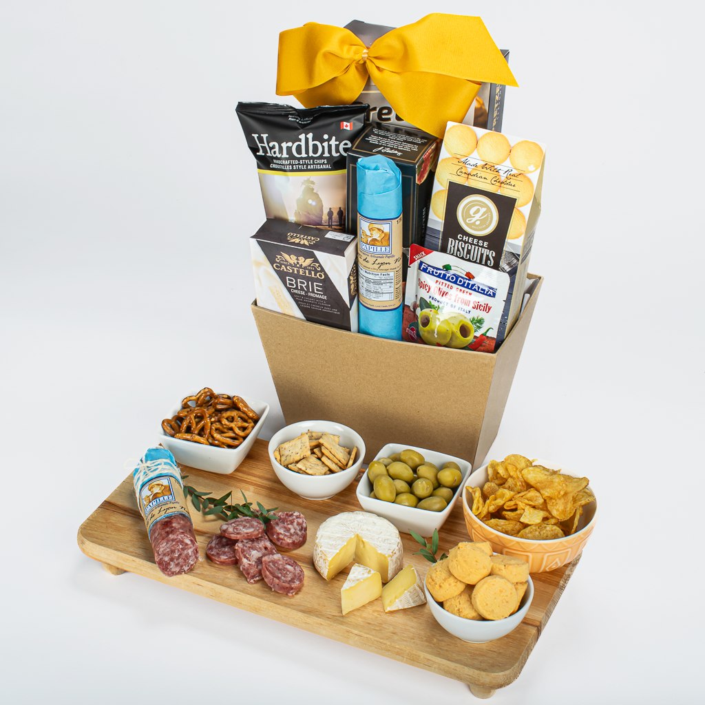 Charcuterie Meat And Cheese Basket