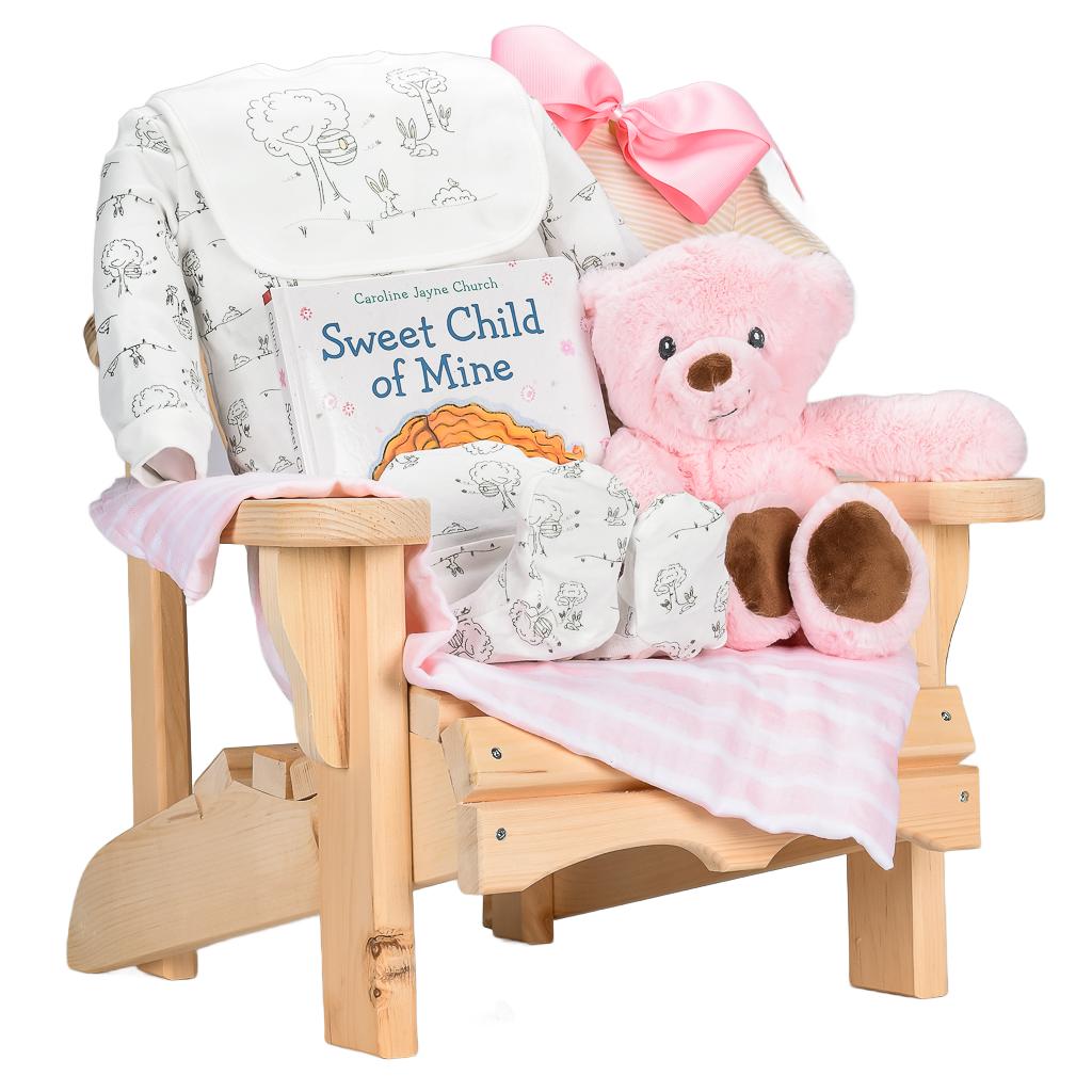 Muskoka Baby Wooden Chair For Girl