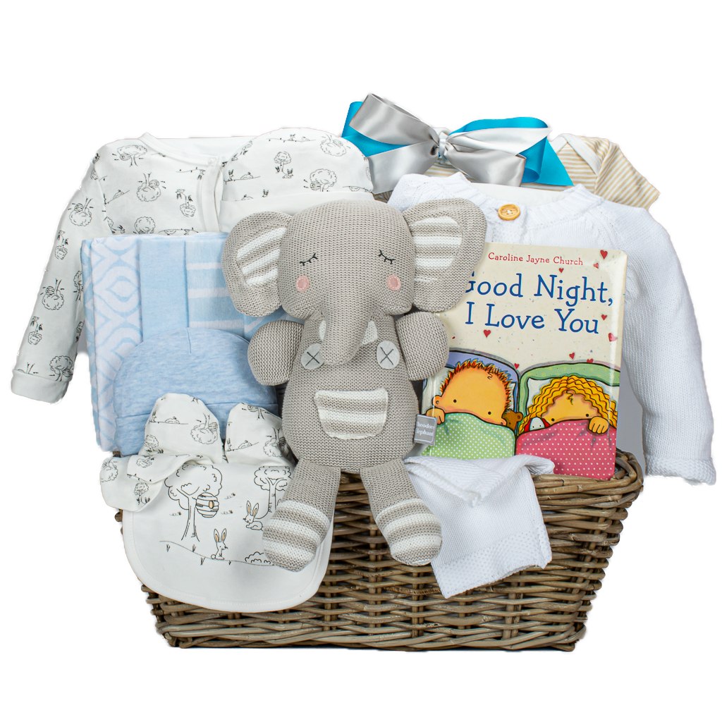 Theodore Elephant Plush And 5 Piece Set