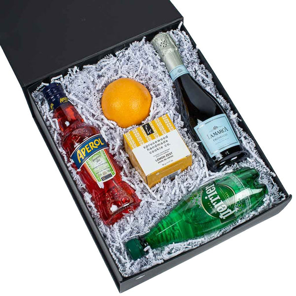 Cocktail Set, Aperol Spritz Cocktail Gift Box, Cocktail Gift