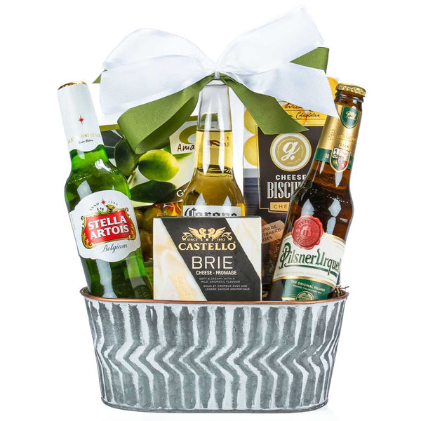 Beer Gift Baskets Mississauga, Beer And Snack Box, Fast Delivery MY