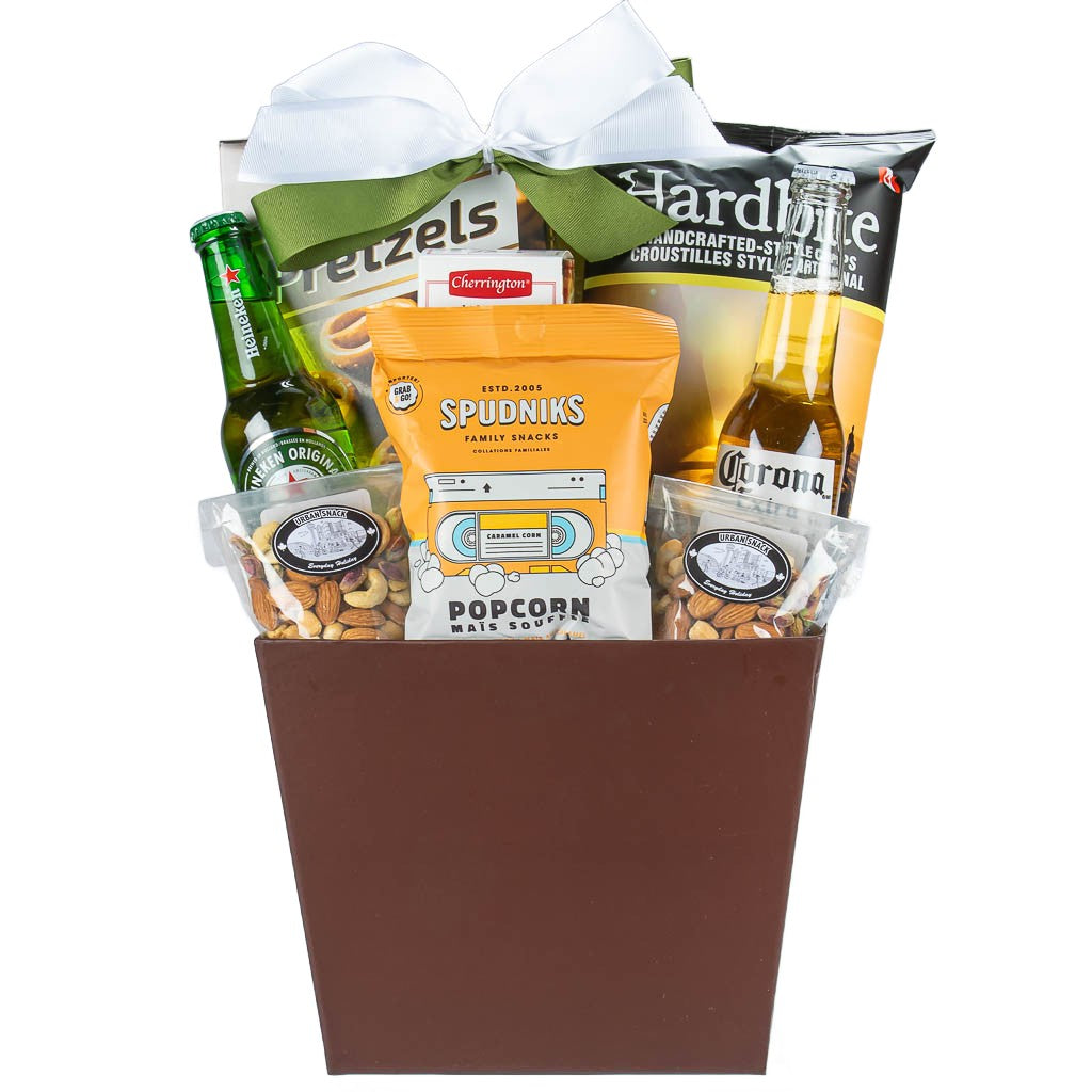 Bucket of Beer Gourmet Gift Set - beer gift baskets - USA delivery