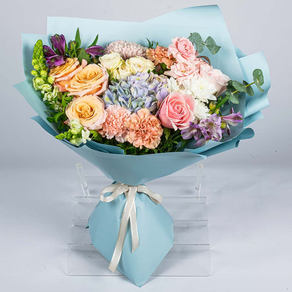 Blue Dream Bouquet, Birthday Flowers, Send Flowers Same Day Delivery