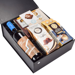 Classic Wine and Truffles Gift Box