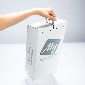 White Sleek Gift Box For Gifting 