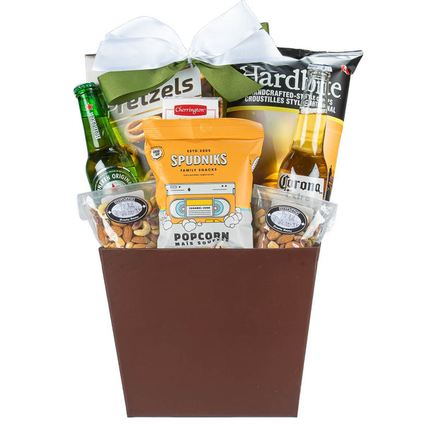 Beer for Fathers Day Gift Basket MY BASKETS