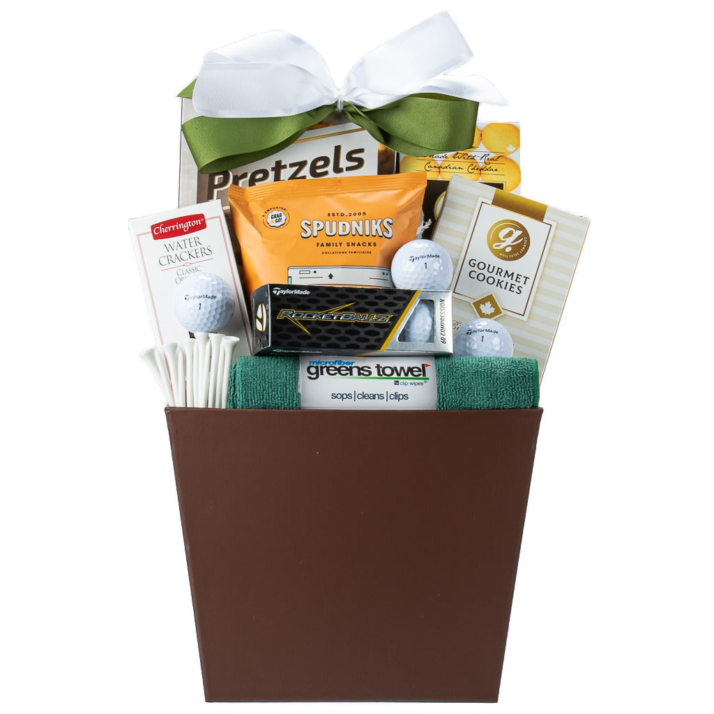 Golf Gift Baskets. Golf Gifts Delivery Canada. MY BASKETS