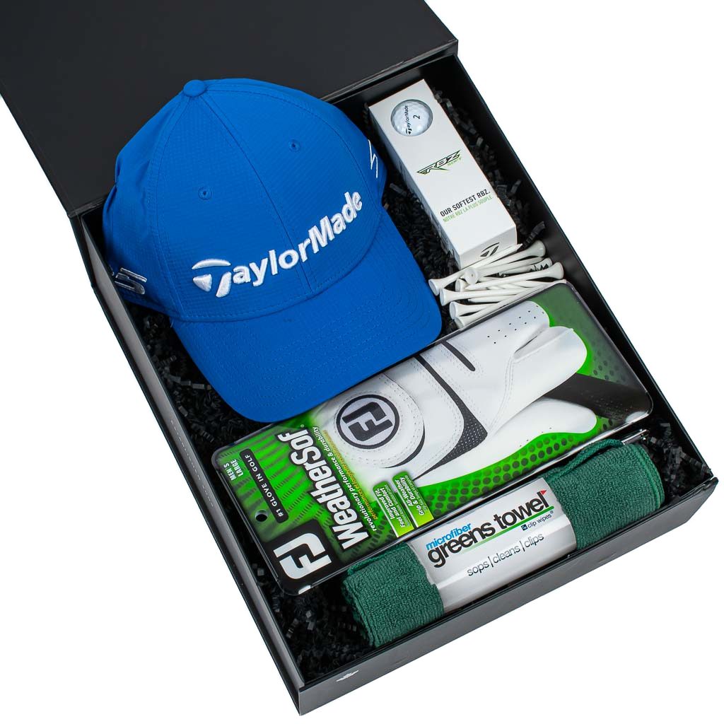 Golf Hat Golf Gloves Balls & Towel Gift