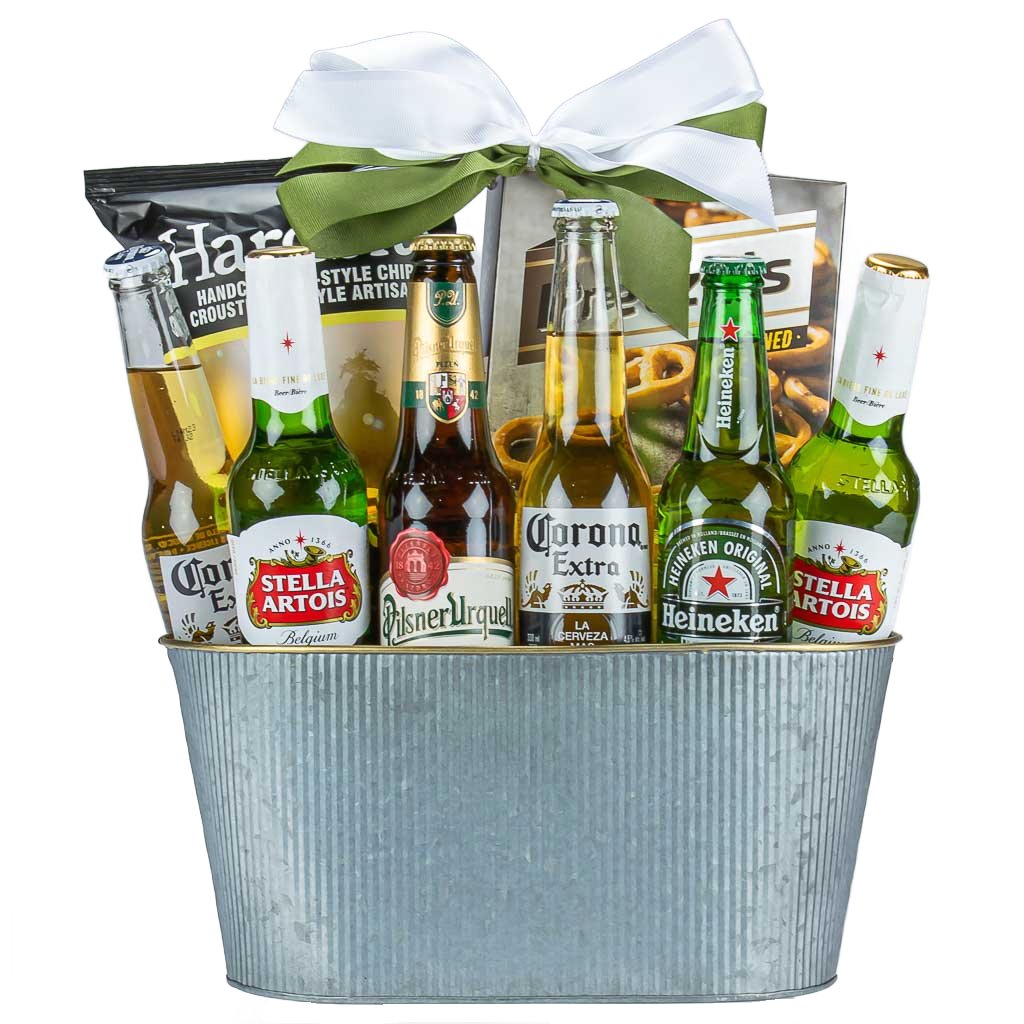 Imported Beer Gift Basket