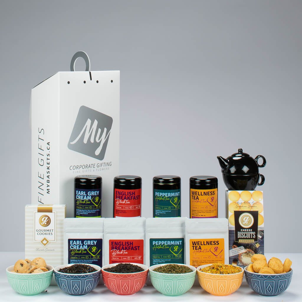 Loose Leaf Teas and Tea Biscuit Selections