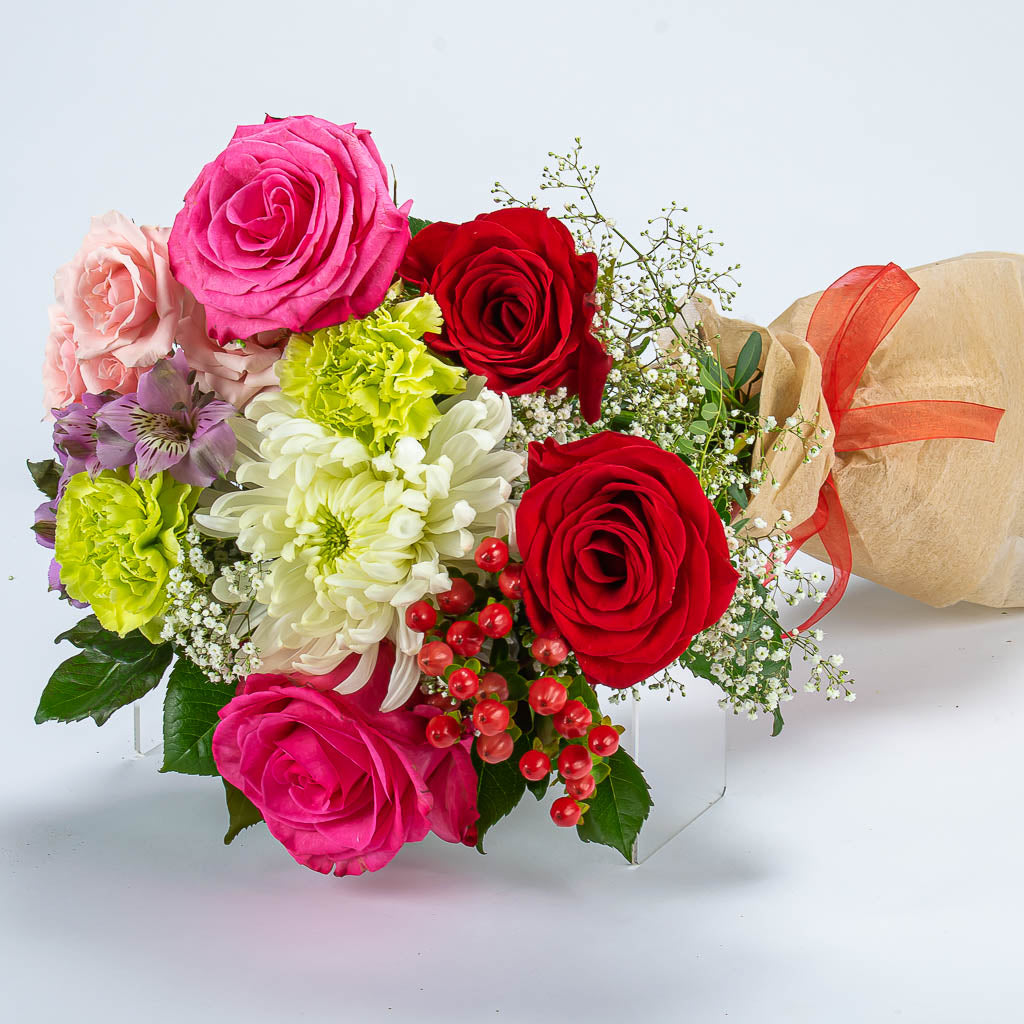 Mixed Coloured Flower Bouquet