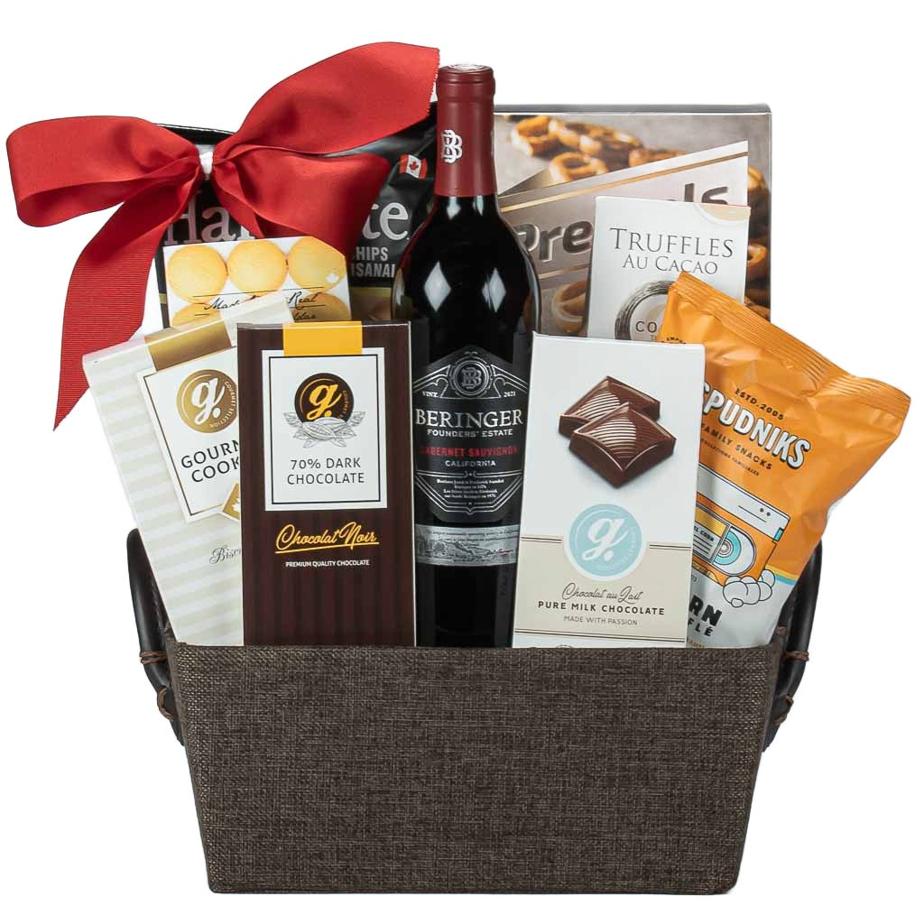 Christmas Wine Baskets Premium