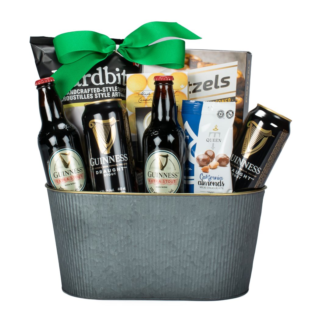 St Patrick Beer Gift Baskets