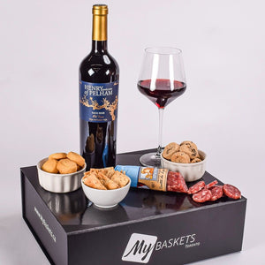 Chocolate Cookies, Crackers, Salami, Wine And Cheddar Cookies