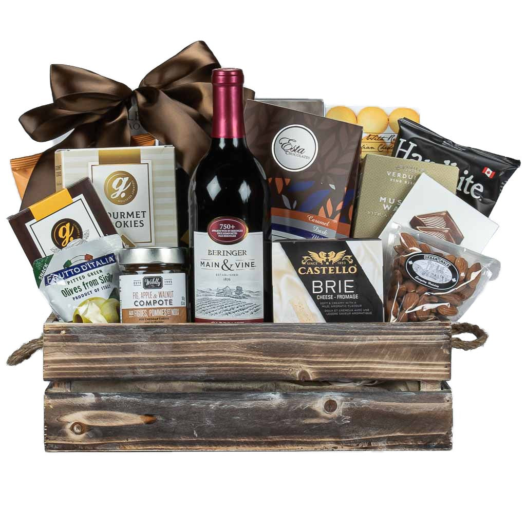 Sympathy Wine Wooden Crate