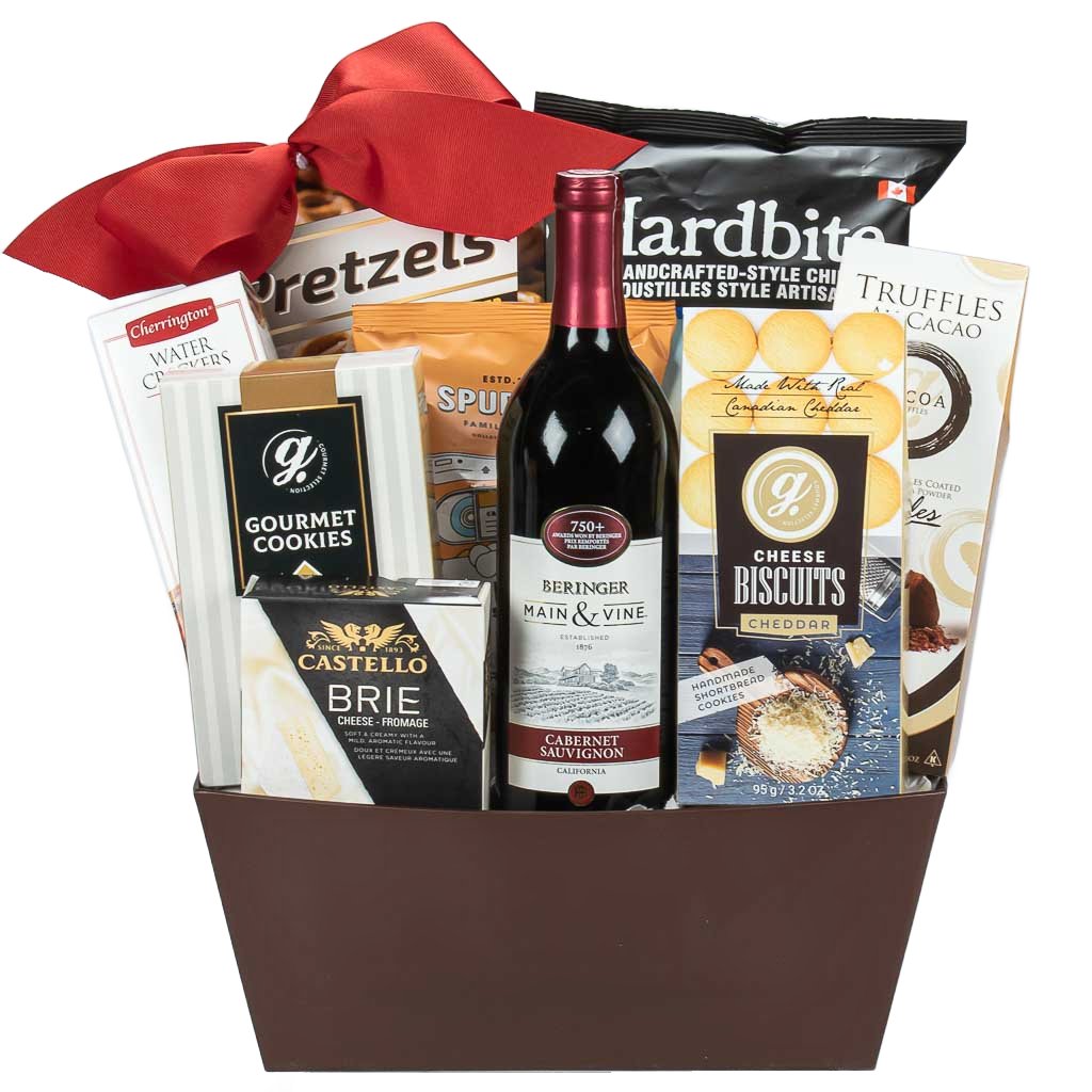 Wine And Cheessee Gift Baskets