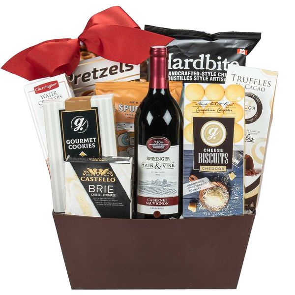 Wine and Cheese Gift Basket Toronto Free Delivery Same Day MY BASKETS