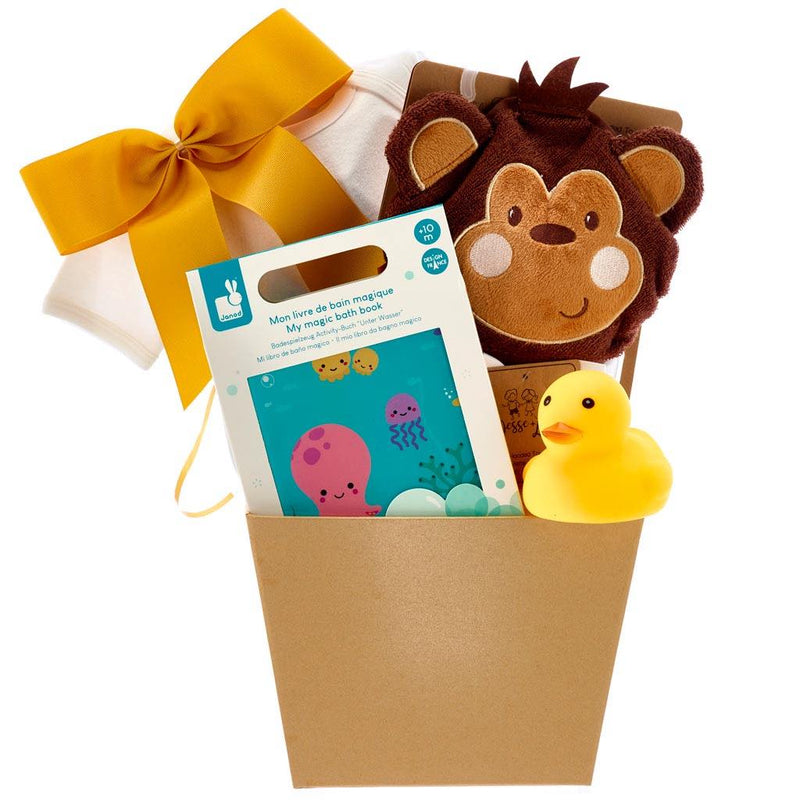 Bath Time Unisex Baby Gift Basket With Fun Bath Accessories! MY BASKETS