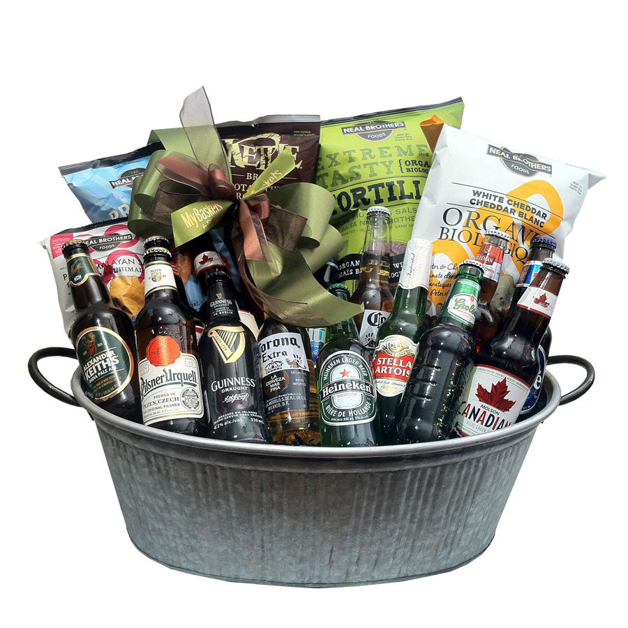 Premium beer gift baskets Toronto