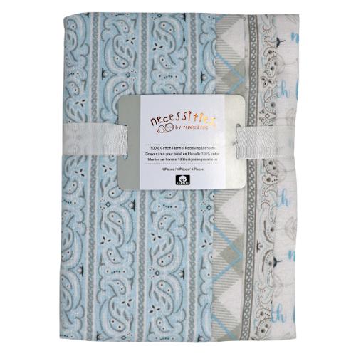 Baby Boy Receiving Blanket