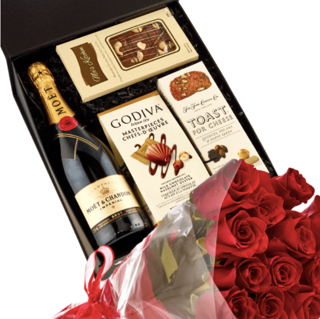 Champagne And Flower Delivery