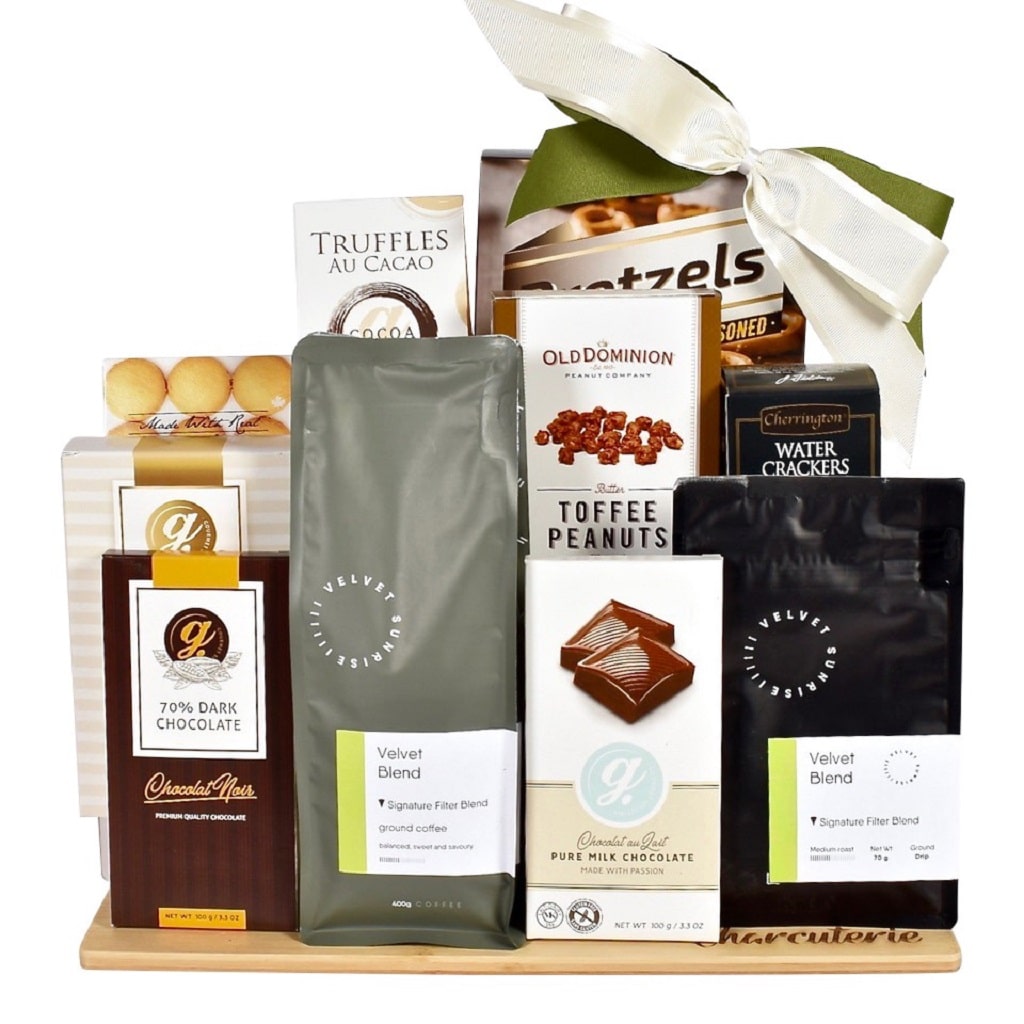 Charucterie and Coffee Gifts in Canada. 