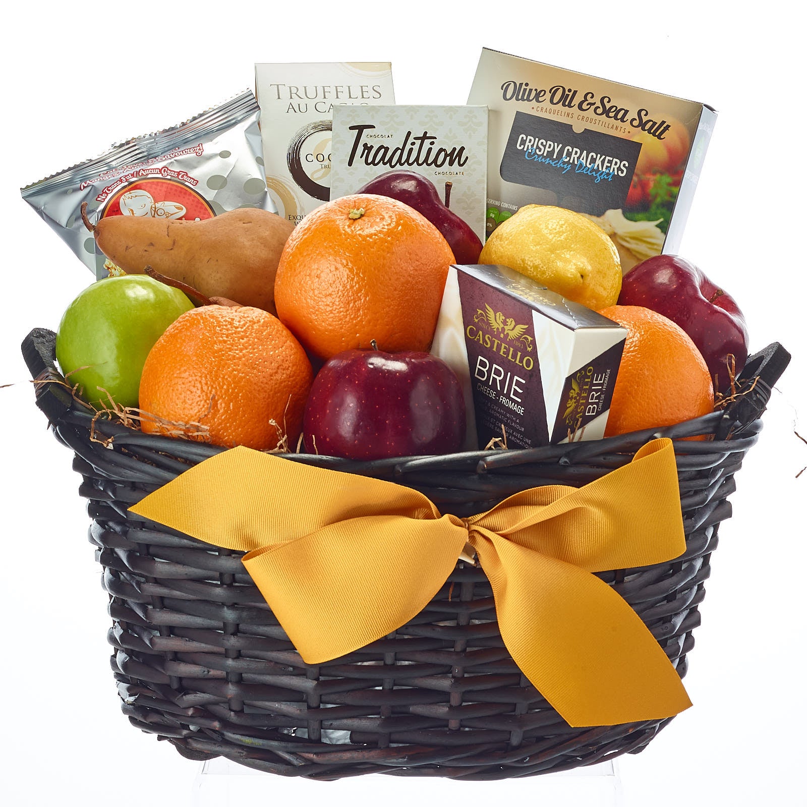 Fruit And Gourmet Condolences Gift