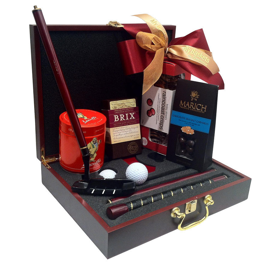 Executive Putter Golf Gift Basket SOLD OUT