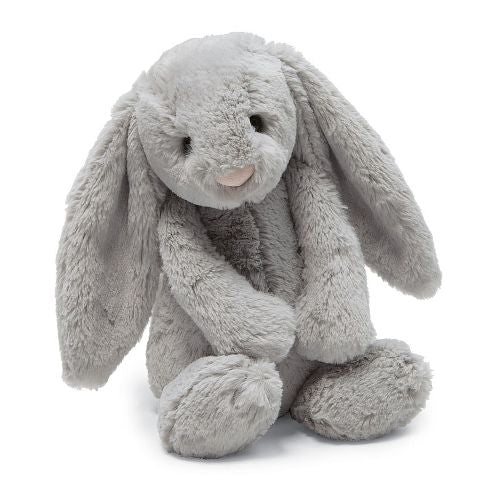 Grey bunny plush