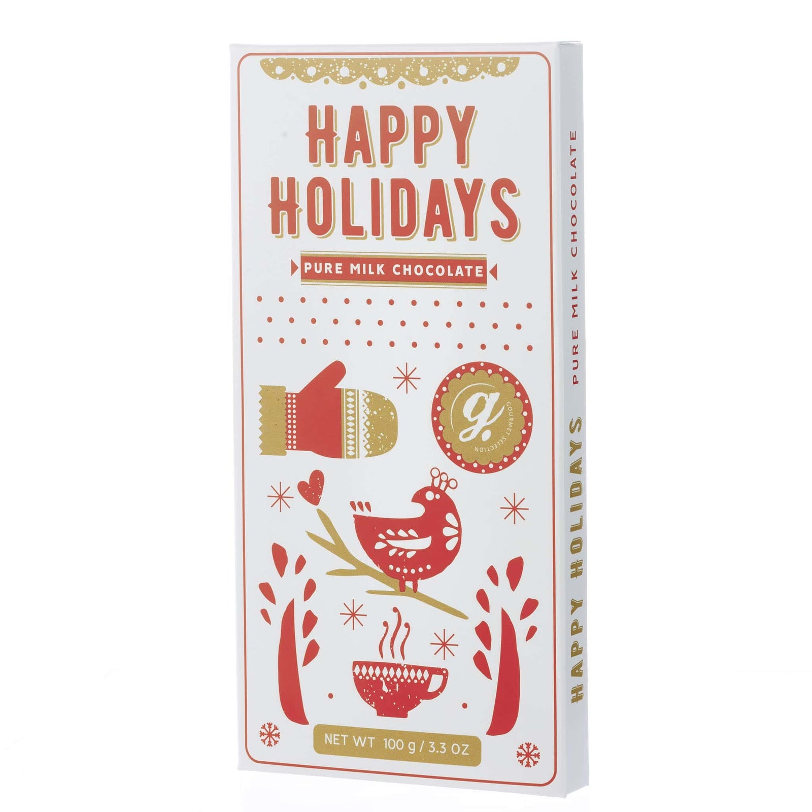 Merry Christmas Happy Holiday Chocolate