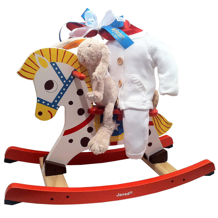 Rocking horse for baby boy or girl