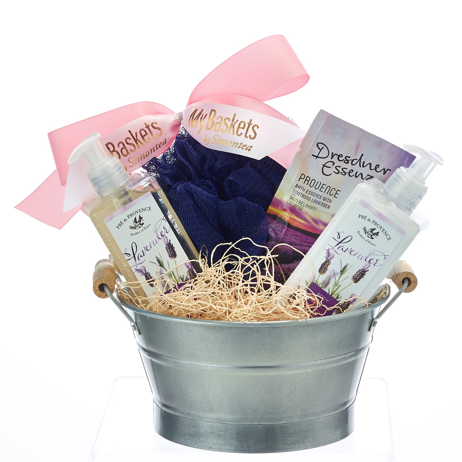 Relaxing Lavender Spa Gift Baskets