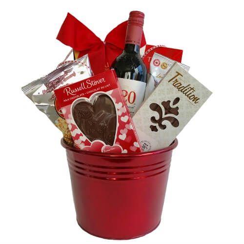 Valentines Gift Baskets With Wine
