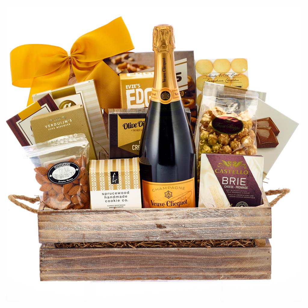 Veuve Cliquot Champagne Crate